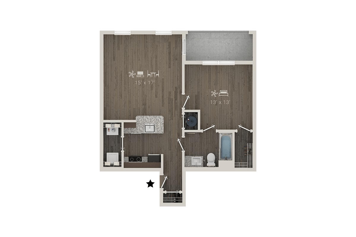 The Parian Mooresville Apartments – 5-104