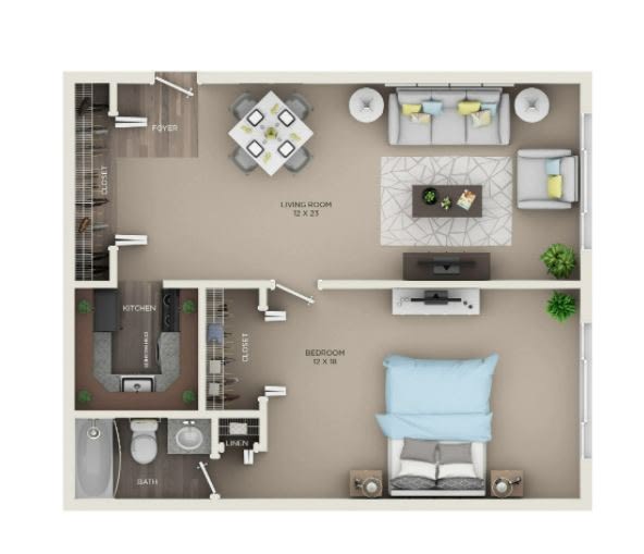 Beacon Pointe Apartments & Townhomes – F