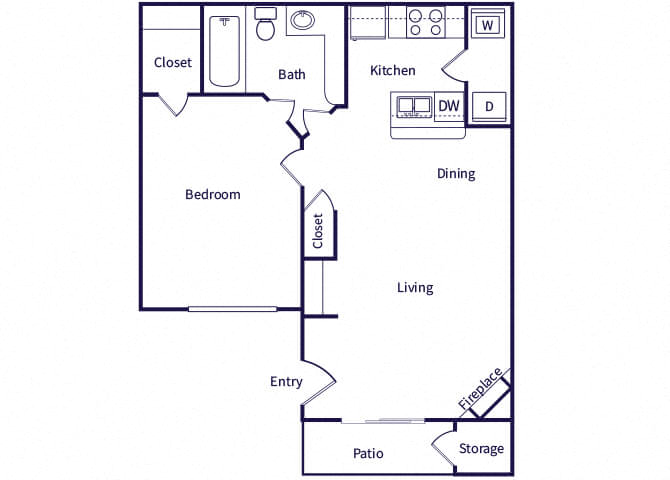 Marquessa Villas Apartments & Townhomes – D-110
