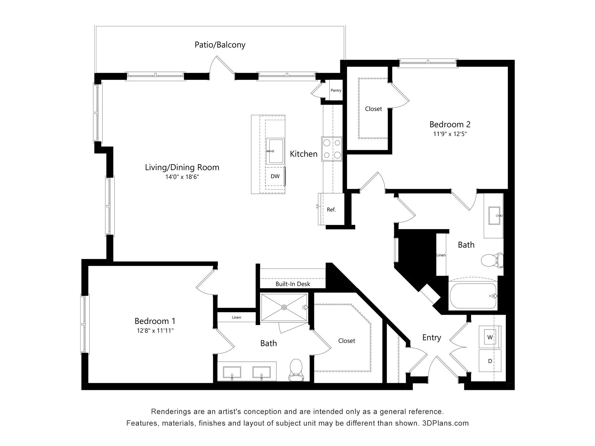 Aura Creekside – 1202