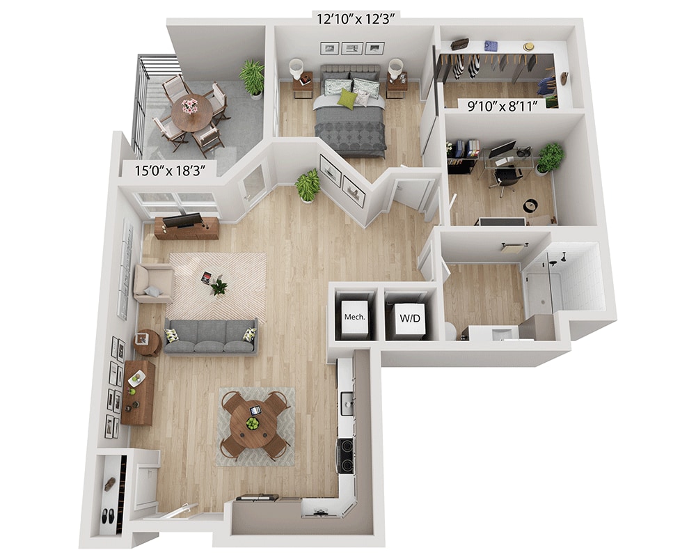 The George Apartments – 2315