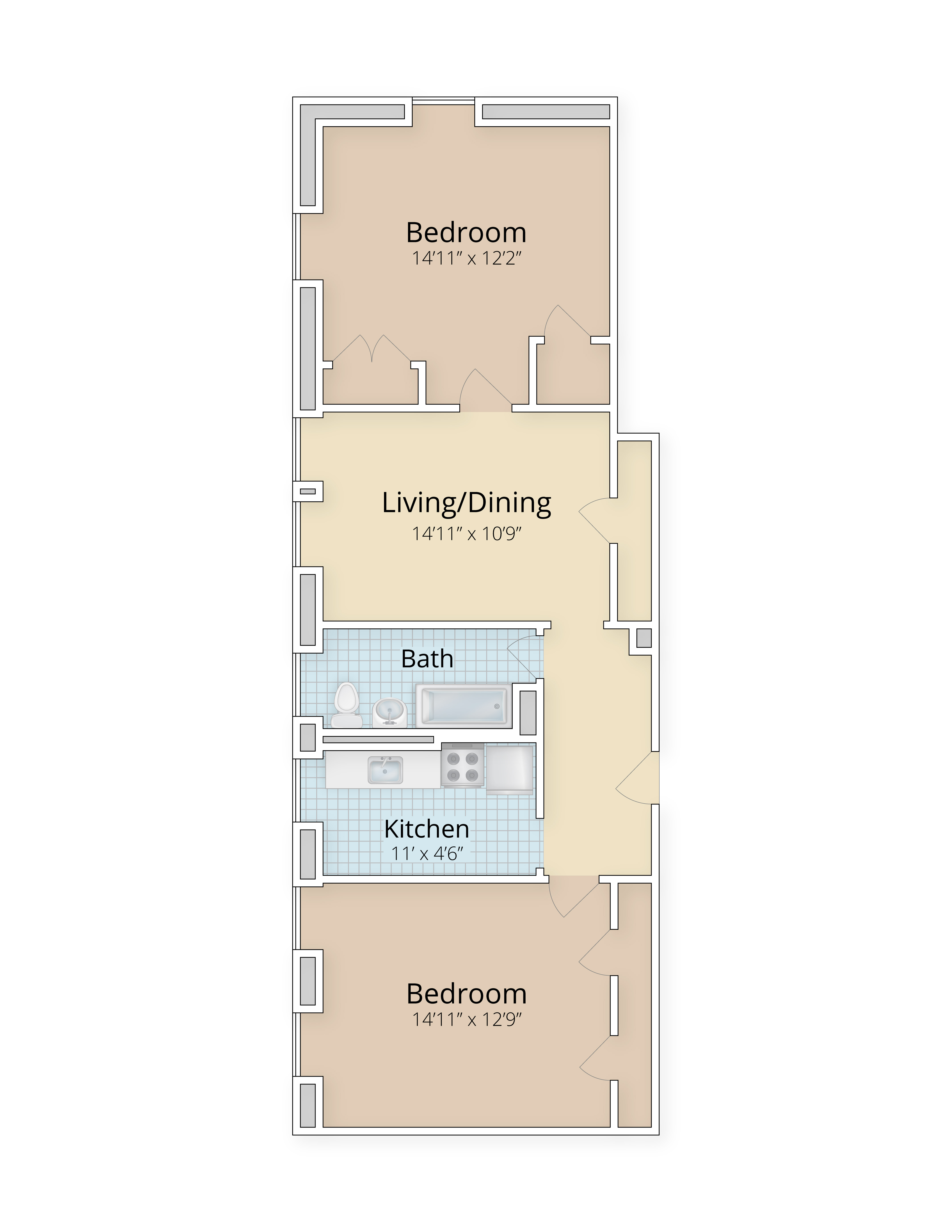 Cathedral Mansions – 136