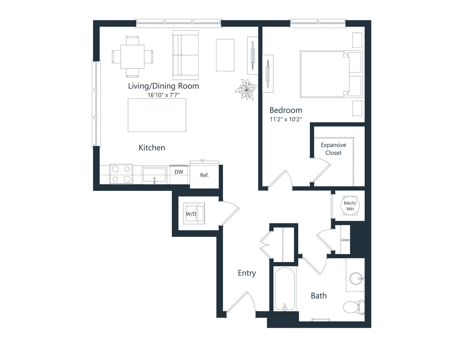 The Residences at Courthouse Square – 1301