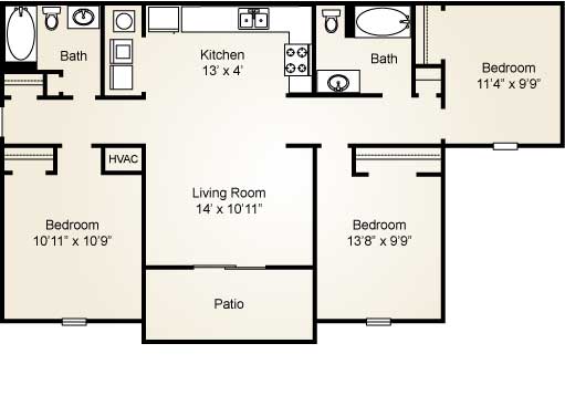 Quad Apartment Homes – 7383D