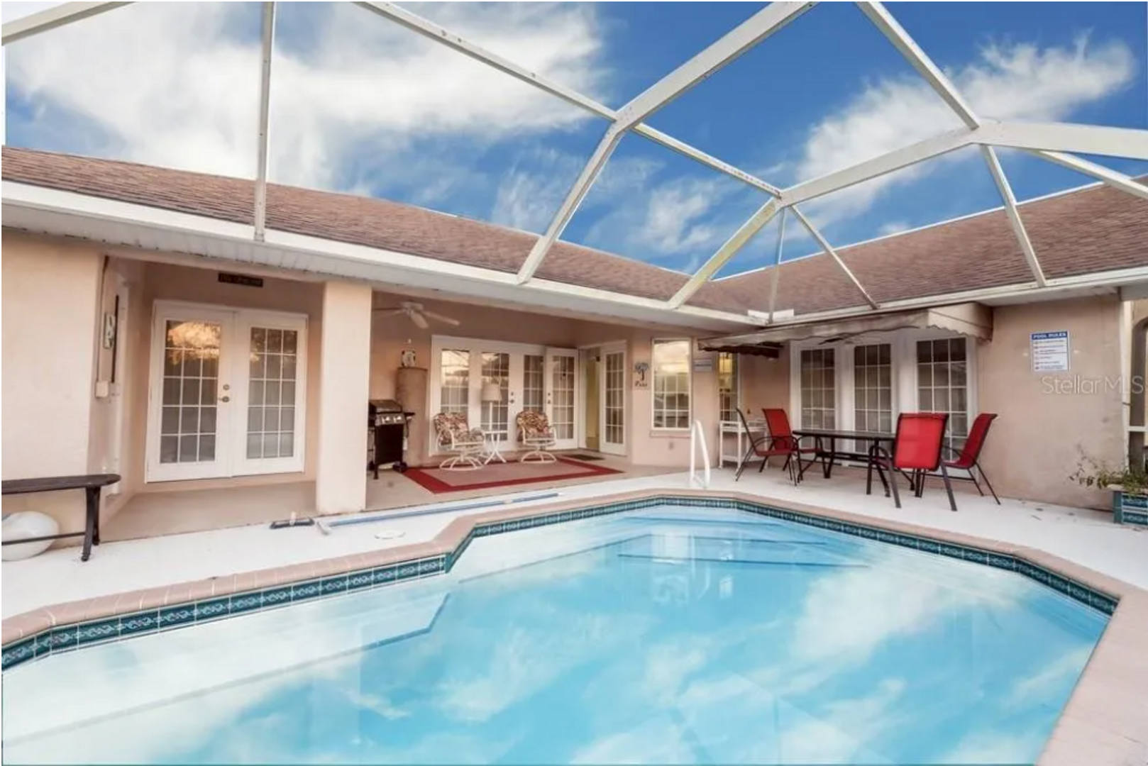 5 495 Month Beautifully Furnished Pool Home Seasonal Rental Lakefront Views Just Minutes From Manasota Key Beach – photo 1 of 29