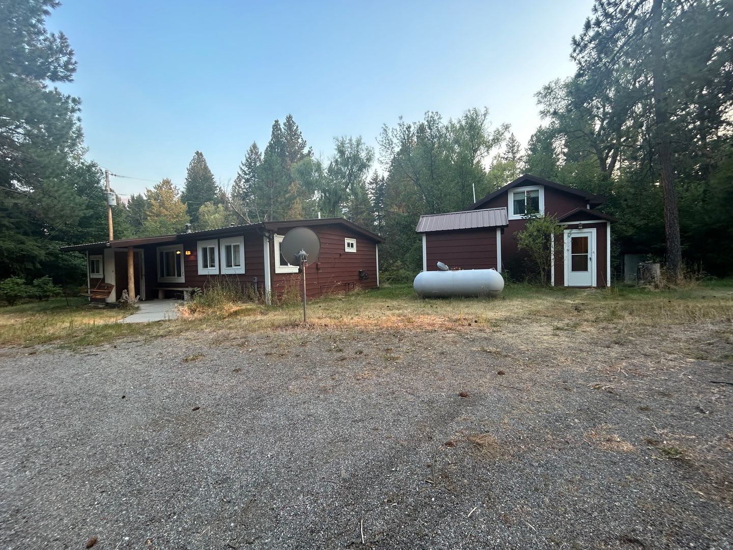 3-Bedroom Home on Lolo Creek with Private Decks &amp; Bunkhouse – photo 1 of 48