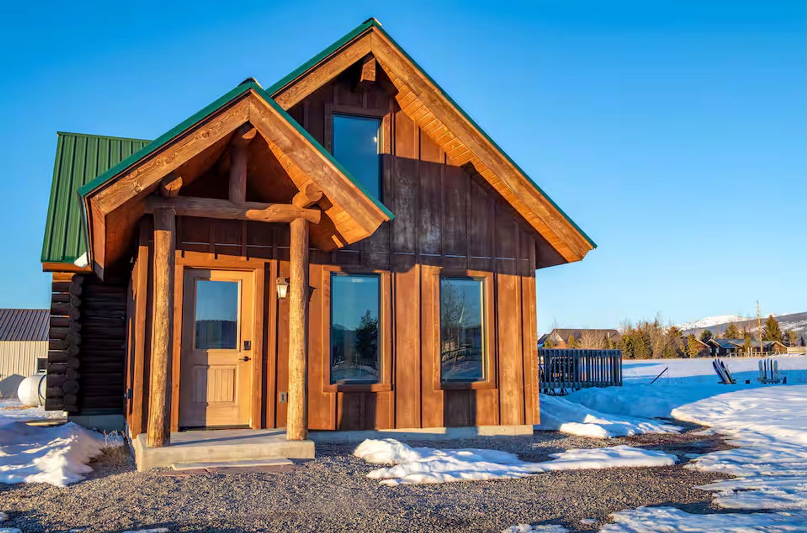 Charming Teton Valley Cabin + Detached Bunkhouse – photo 1 of 39
