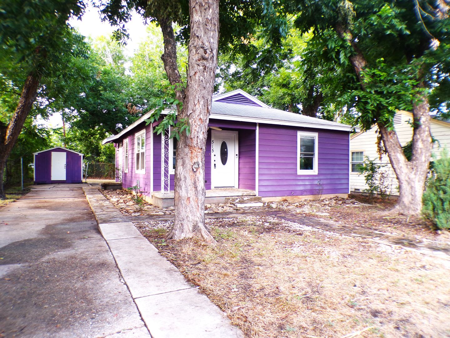 Available NOW!!!! Wonderful 2 bedroom, 1 bath home with a fenced yard and storage building. – photo 1