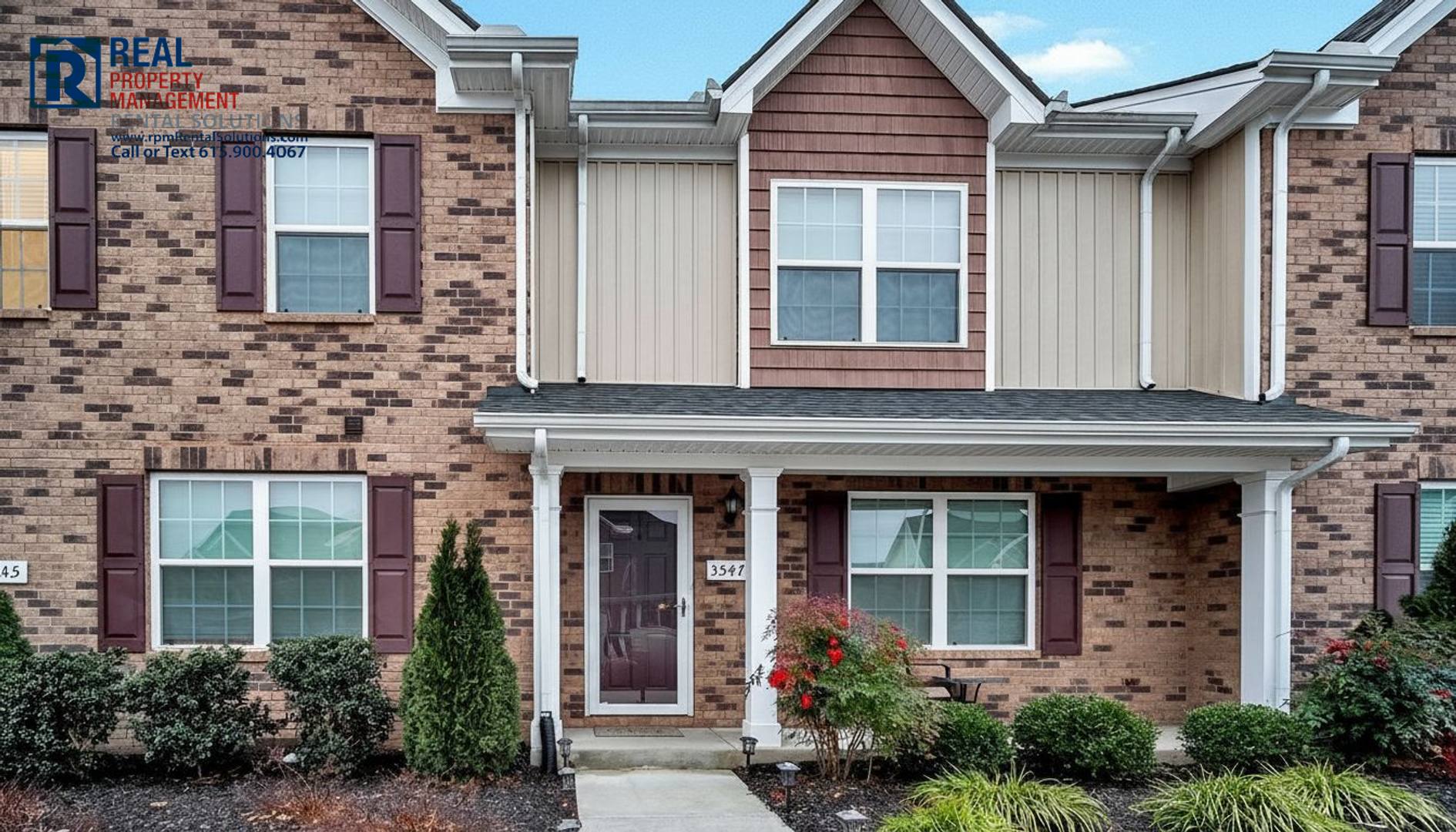 Lovely 2BR/2.5 BA Murfreesboro townhome in Evergreen Farms! Washer/dryer included! – photo 1