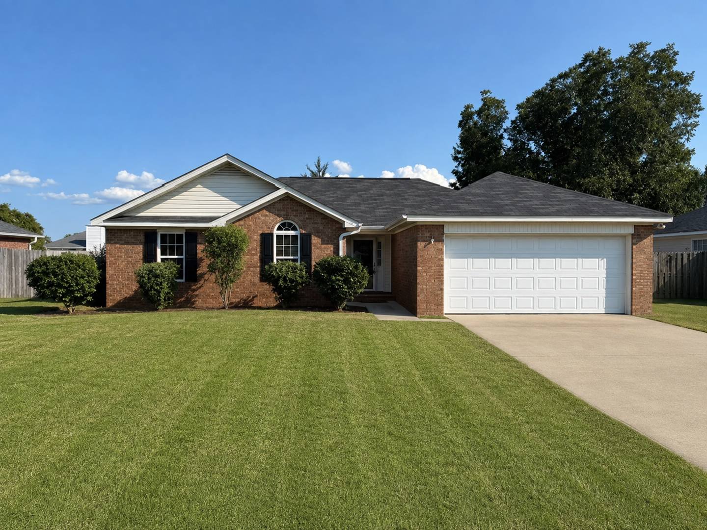 Beautiful one-story brick, 3 BR, 2 BA home for rent – photo 1