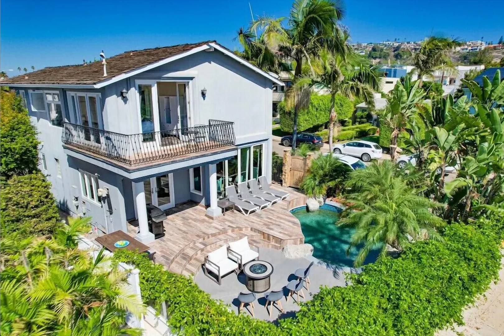 Luxury Bird Rock Retreat 3Br Oasis W Pool Ocean Views Walk To Dining Furnished Month Month Lease – photo 1