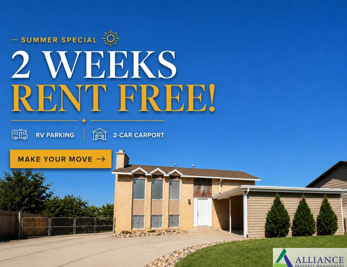 Light Up Your Summer 2 Weeks Rent Free Spacious 3 Bed 2 Bath Home With Rv Parking Outdoor Space – photo 1 of 31