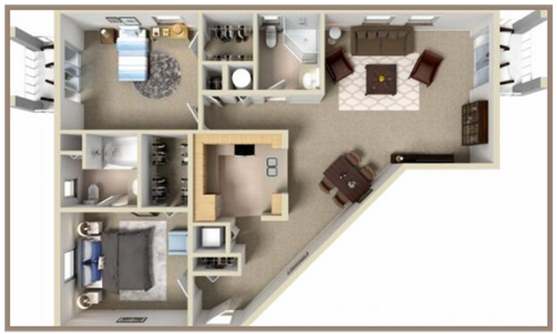 Beautiful 2/2 Ready For Move In!!! – photo 1