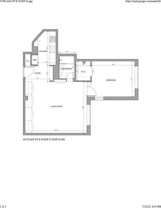 34 Plaza Street E 1205 – photo 1