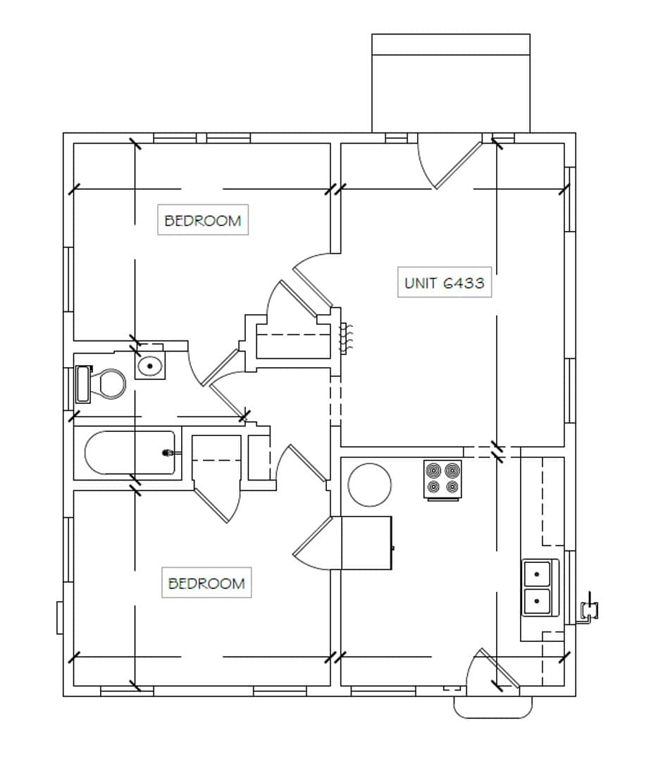 3BD/ 1 BA – photo 1
