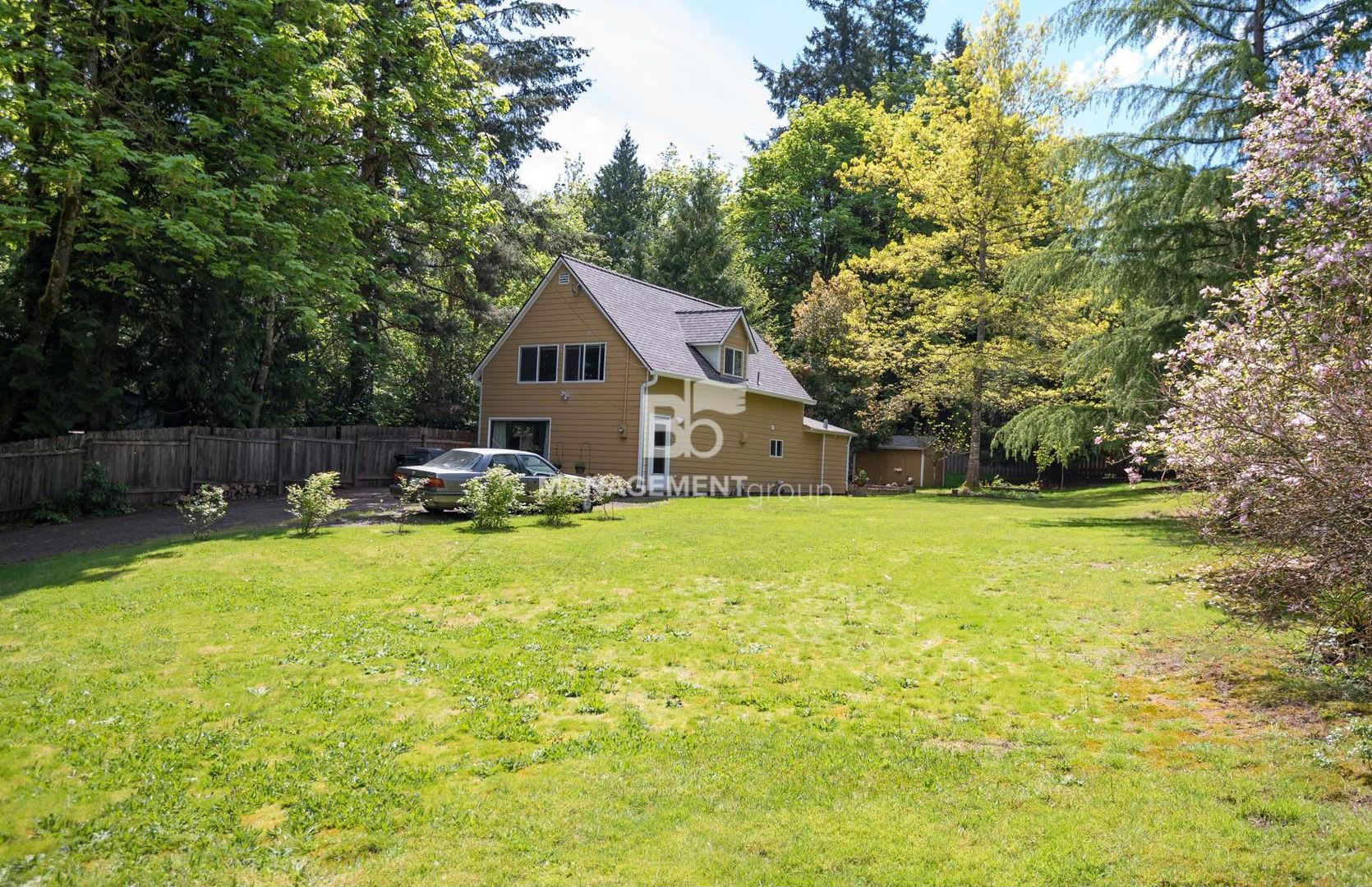 Nearly 1/2 Acre of Privacy Nestled in the Trees of West Linn. Updated Kitchen &amp; Bathroom! – photo 1 of 20