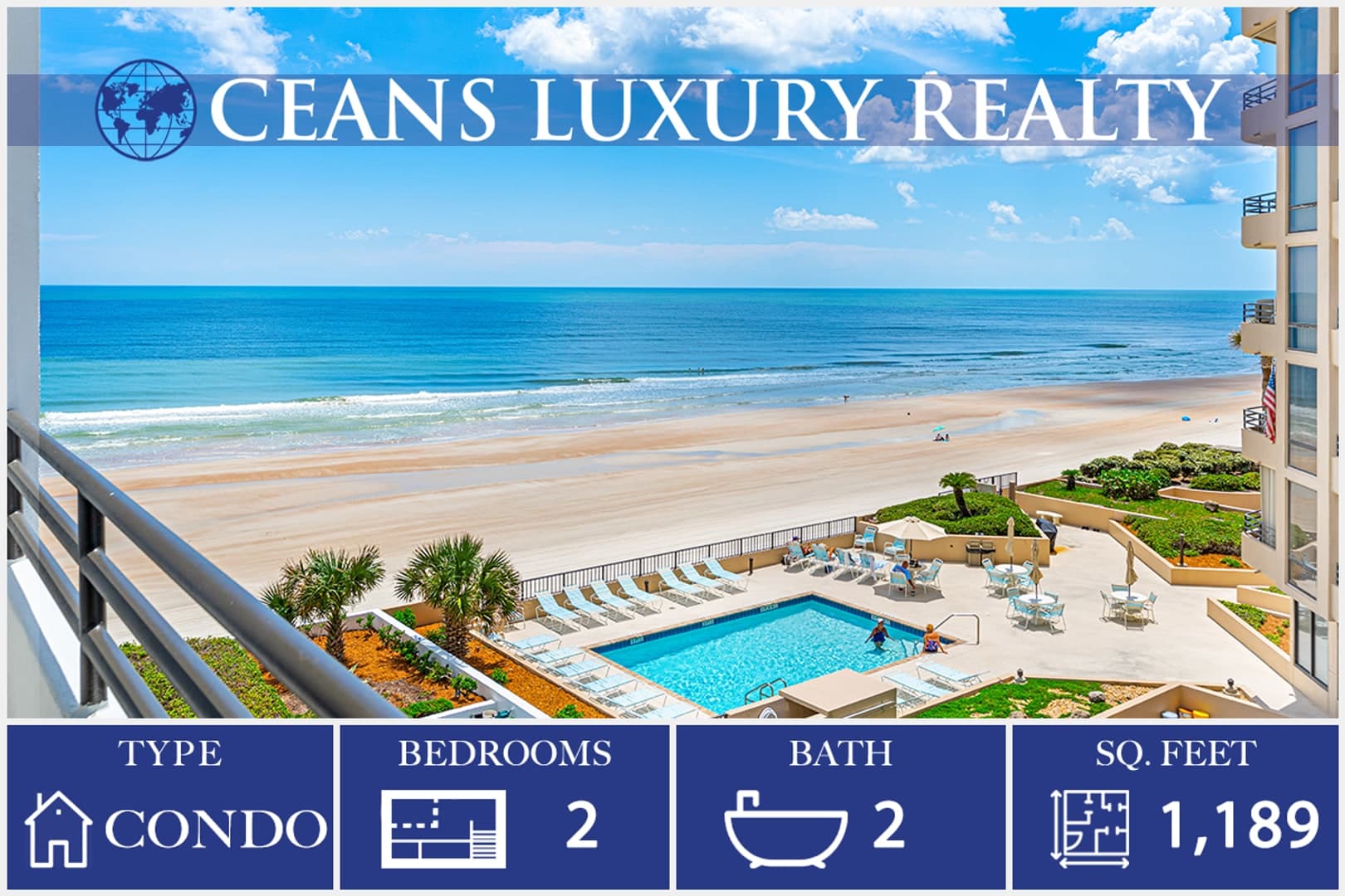 Oceanfront Living in Daytona Beach Shores — The World’s Most Famous Beach! – photo 1 of 31