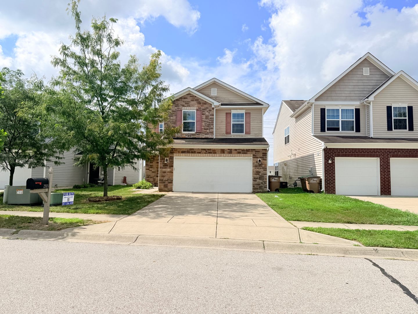 JUST REDUCED: 3 Bedroom/2 Bath Home located at 2513 Shadow Bend Dr. in Columbus, IN – photo 1 of 27