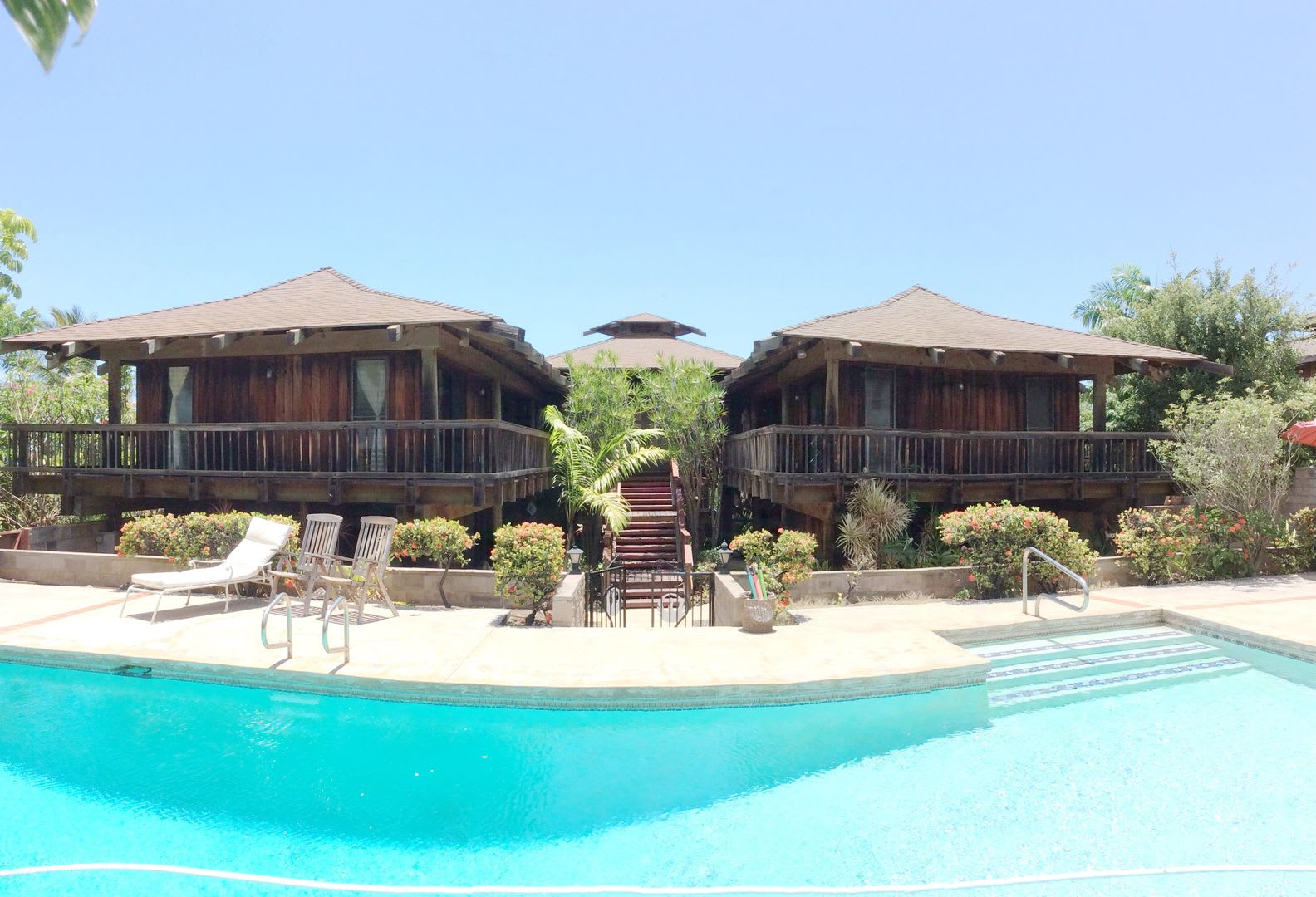 Very Private Mostly Furnished Rustic Maui Meadows Home With Large Pool Walk Around Deck With Panoramic Ocean Views Available For 6 Months Only – photo 1 of 39