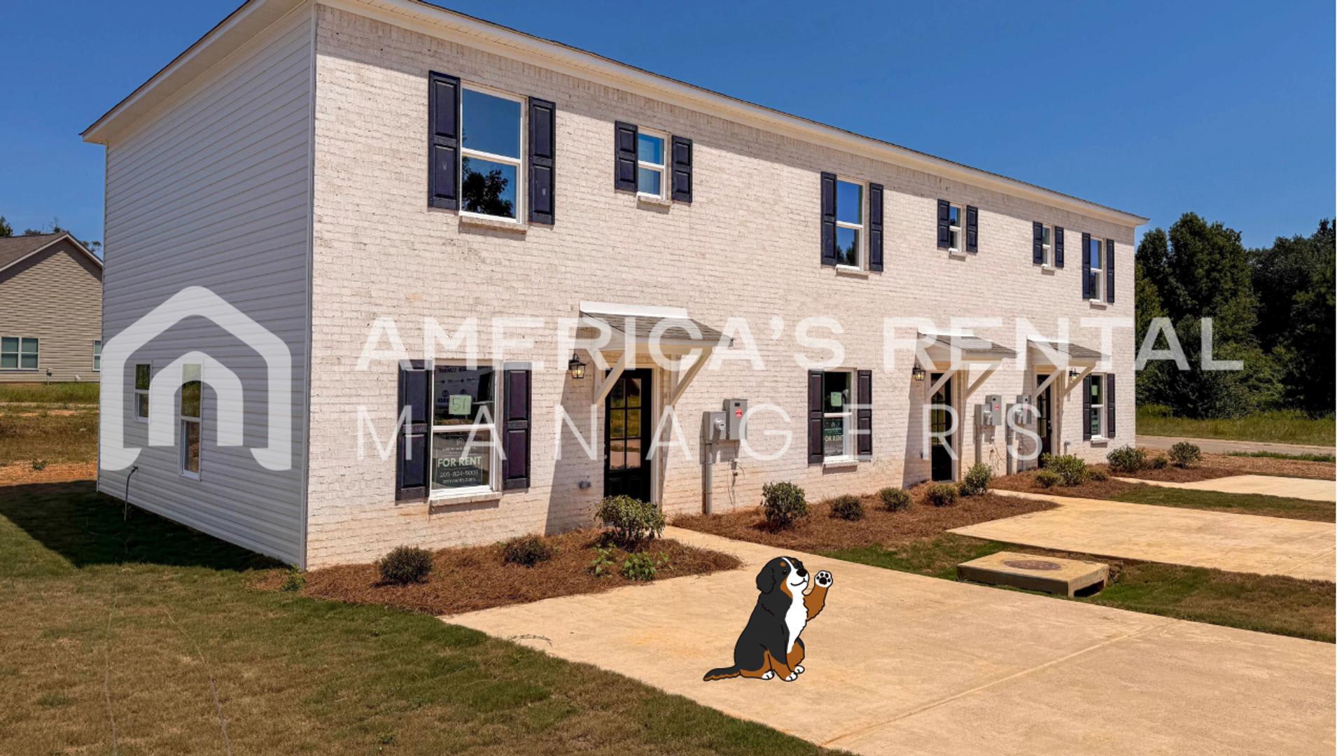New Construction Townhome for Rent in Clanton, AL! – photo 1 of 38