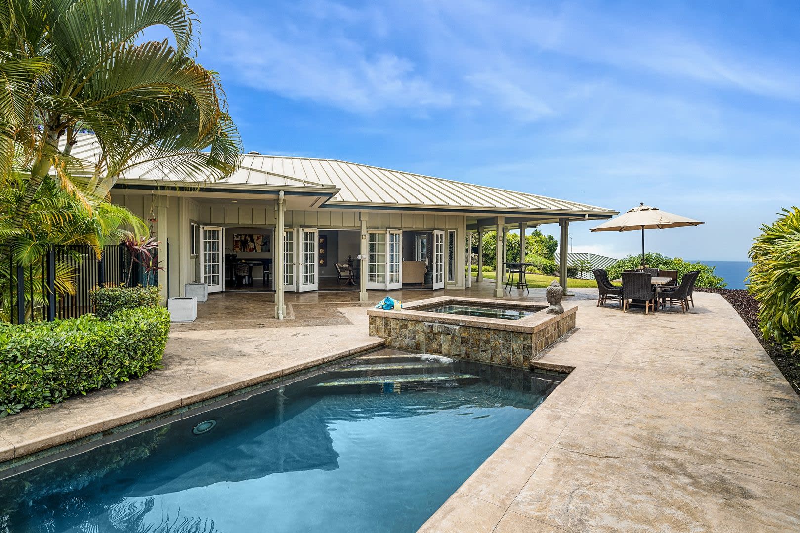 Spectacular Oceanview Home w/Private Pool &amp; Spa, AC &amp; Lanai – photo 1 of 42