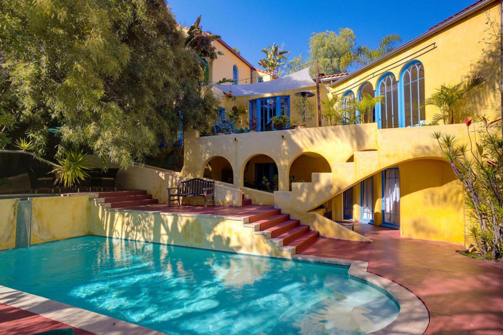 Glorious Gated Private 3 Bed 3 Bath Furnished Spanish Villa With Pool And Hot Tub In The Heart Of Los Feliz – photo 1