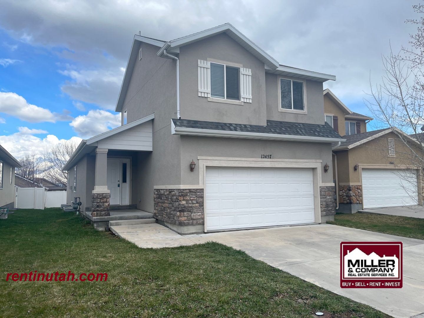 Nice Home In Herriman For Rent 12457 S Iron Sight Way 4560 W – photo 1 of 184
