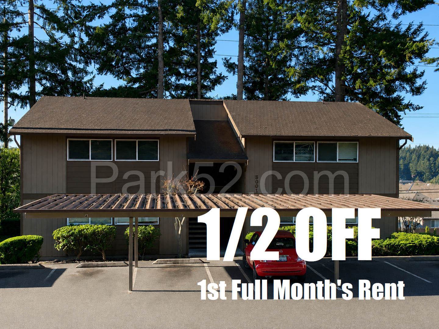 1 2 Off First Full Month 2Nd Floor 2 Bedroom Tacoma Apartment With New Carpet – photo 1