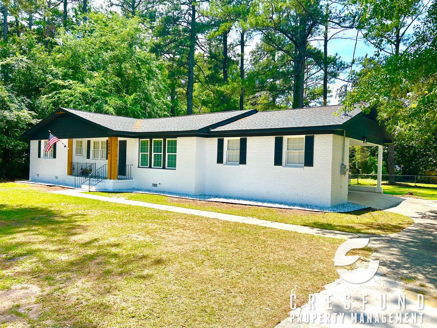 Military Discount 500 Rent Credit Completely Renovated 3 Bedroom 2 Bath Home With Wifi Security System Washer Dryer Included – photo 1