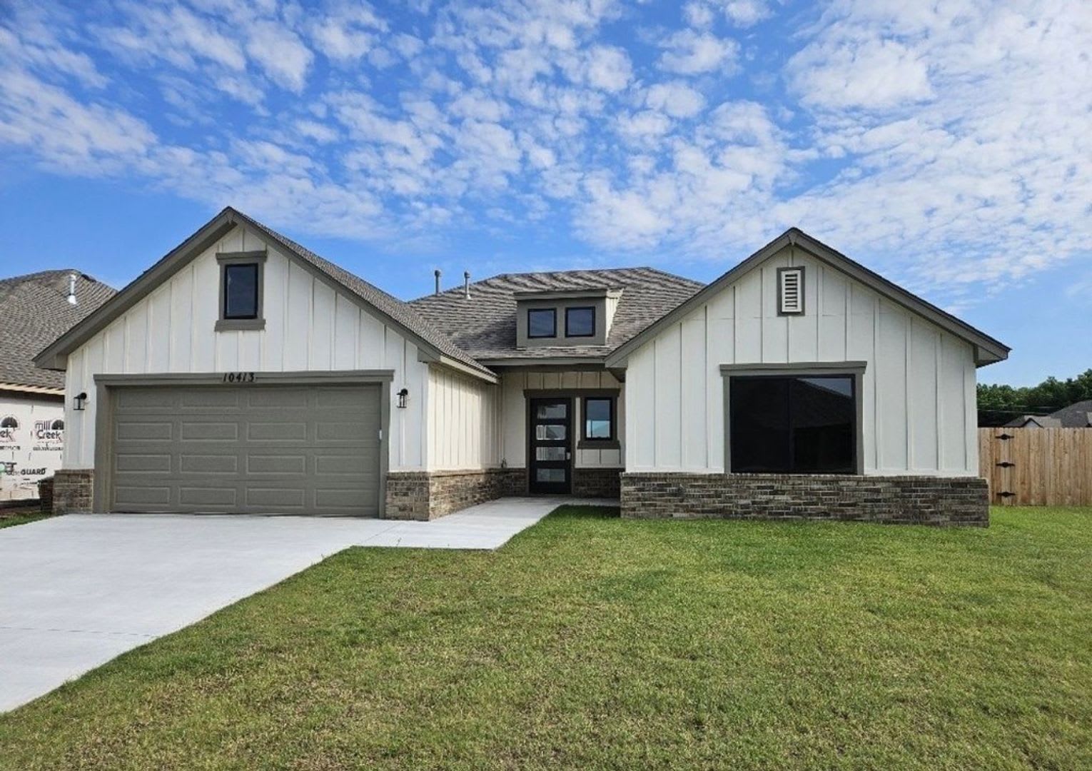Beautiful one-story new construction on a desirable corner lot in Rowan Grove! – photo 1 of 9