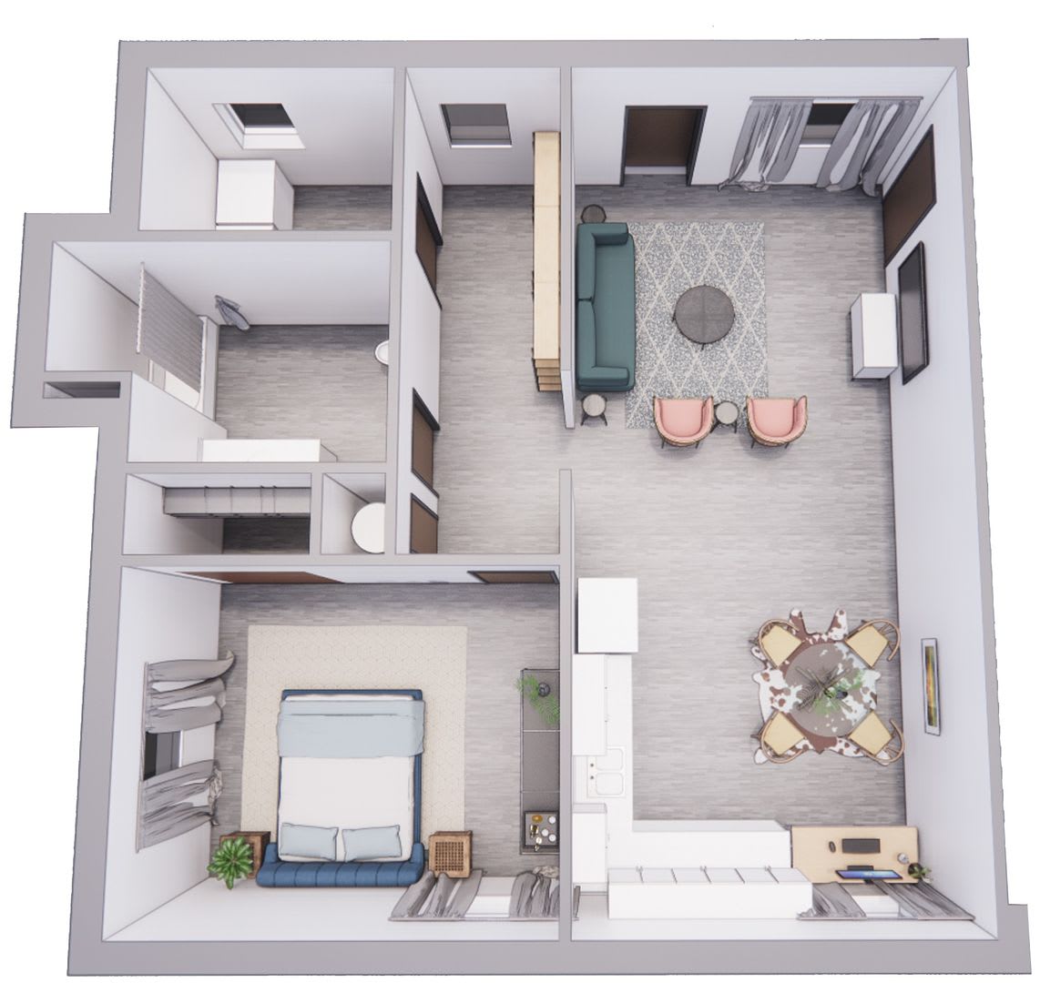College Apartments At Tallokas Crossing
