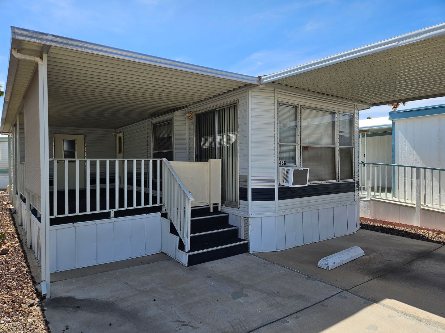 Cute Park Model for rent in a lively 55+ Park! – photo 1 of 29