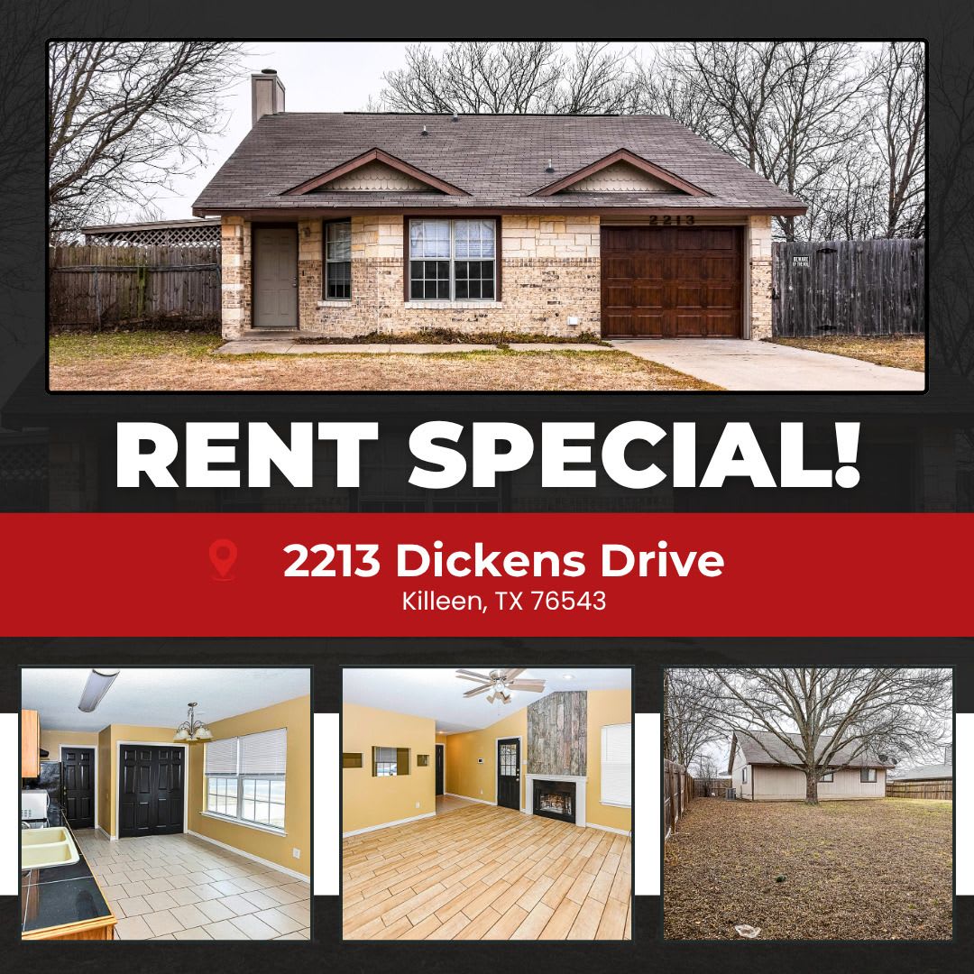 Charming Corner Lot Retreat: 3-Bedroom Haven in Killeen! – photo 1