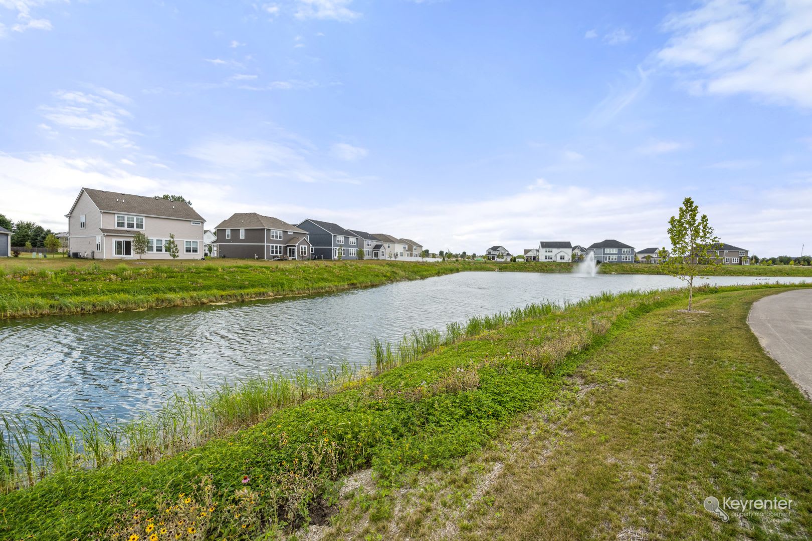 Brand-New End-Unit Townhome w/ Pond Views – Keller Farm, Plainfield! – photo 1 of 29