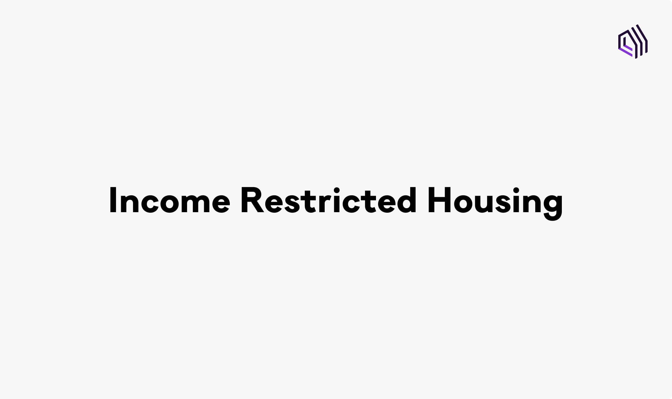 Income Restricted – photo 1