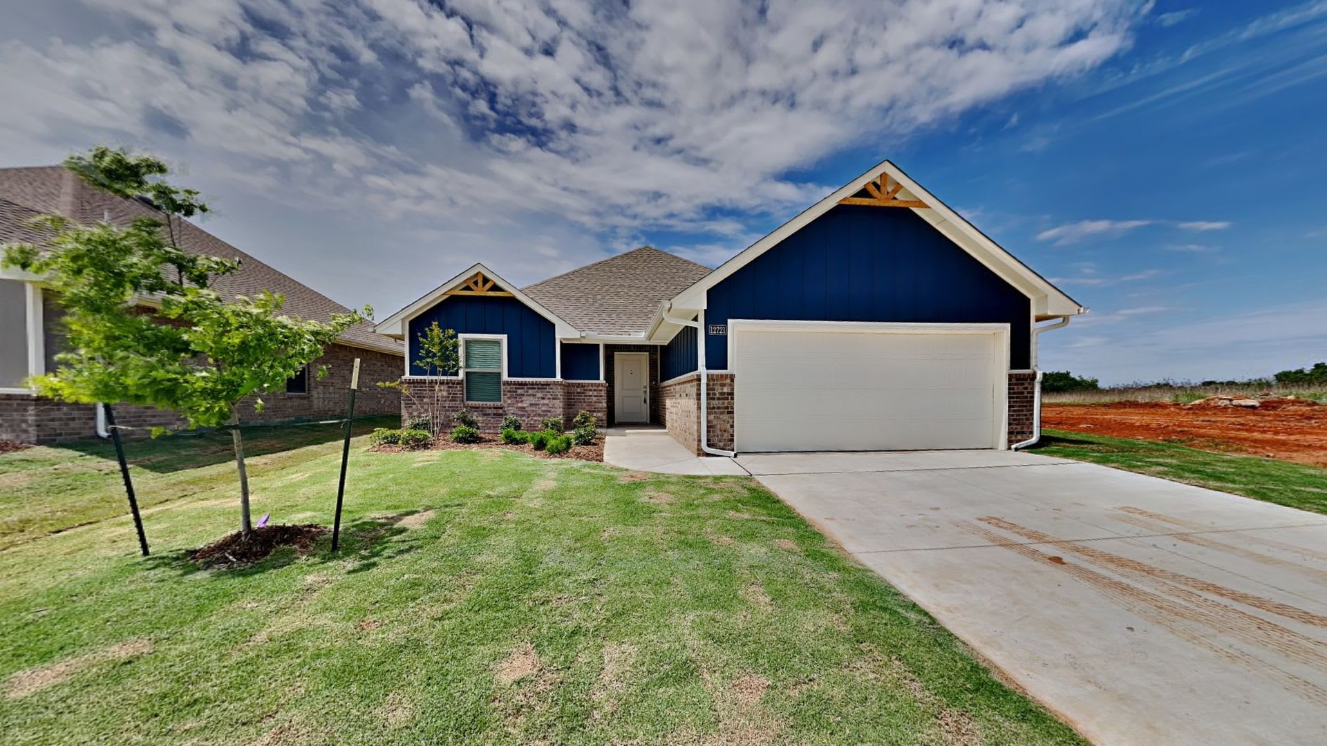 Leasing Special Brand New 4 Bedroom 2 Bathroom Home With Office Flex Space In Piedmont Schools W Neighborhood Park Basketball Court – photo 2