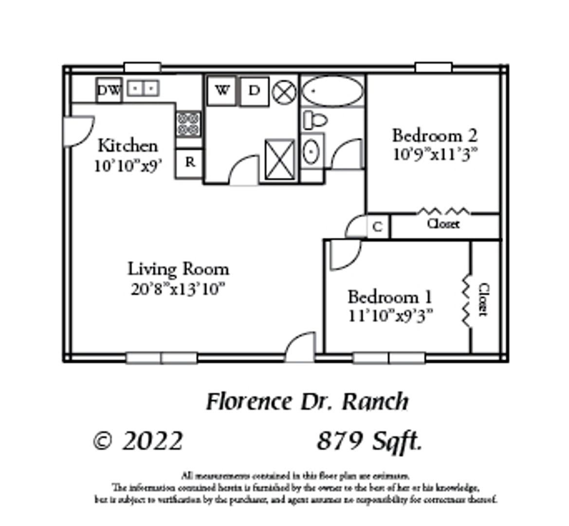 2 Bedroom Ranch Home – photo 3