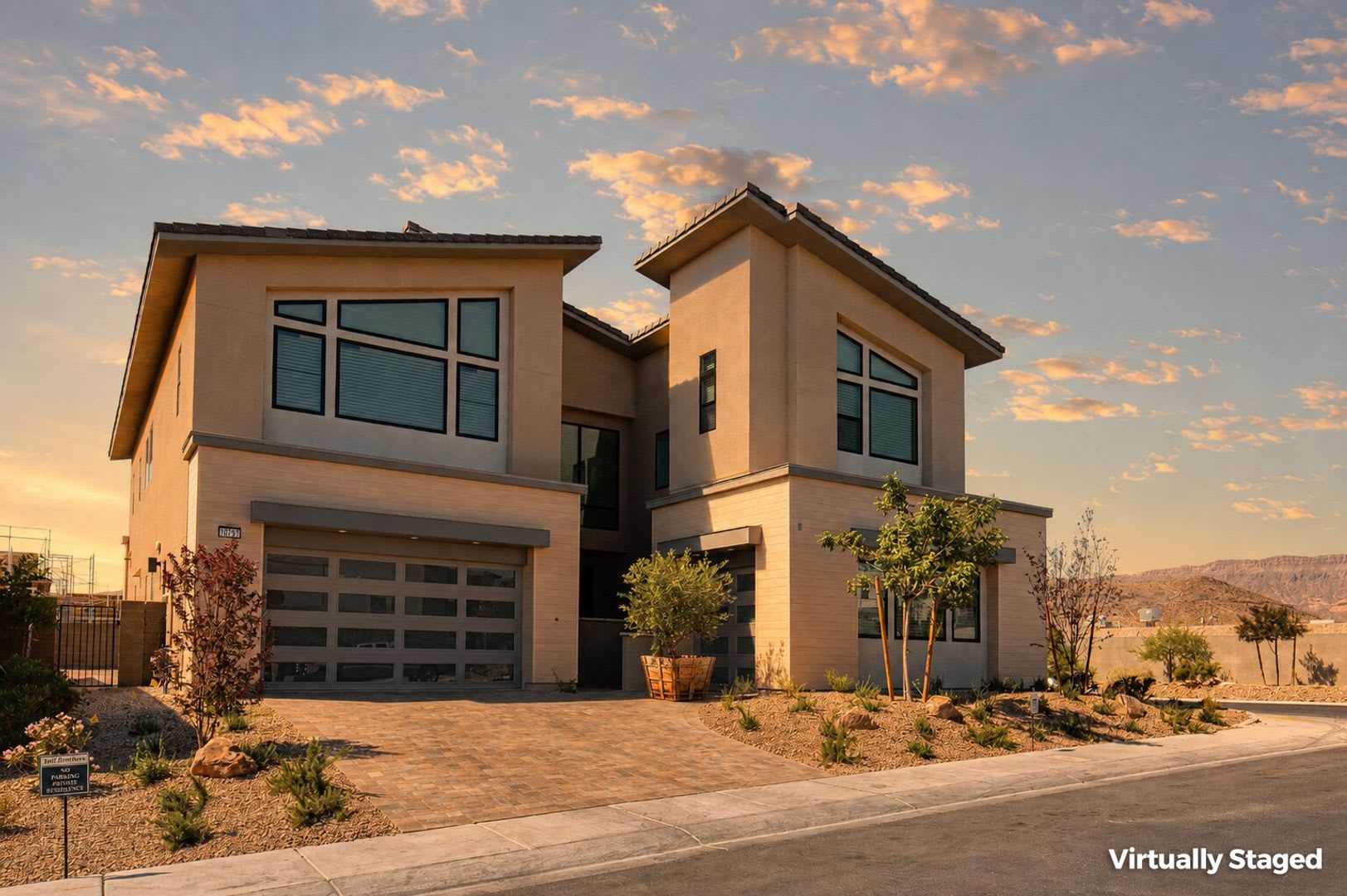 Stunning modern luxury home located in prestigious guard-gated Summerlin community of Ascension – photo 1