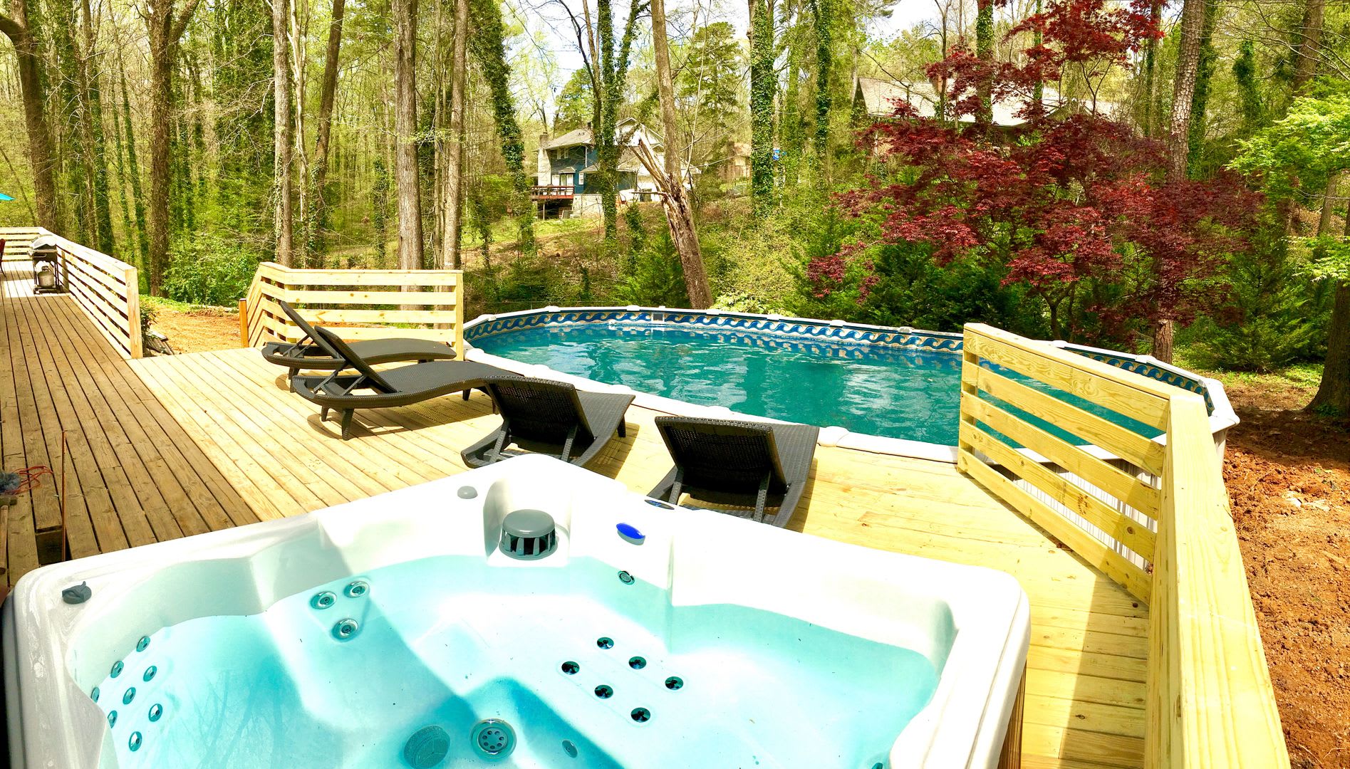 Furnished Modern 6 Bdrm 7 Beds Home With Bbq Foosball Hottub Private Pool Close To Airport Downtown – photo 2