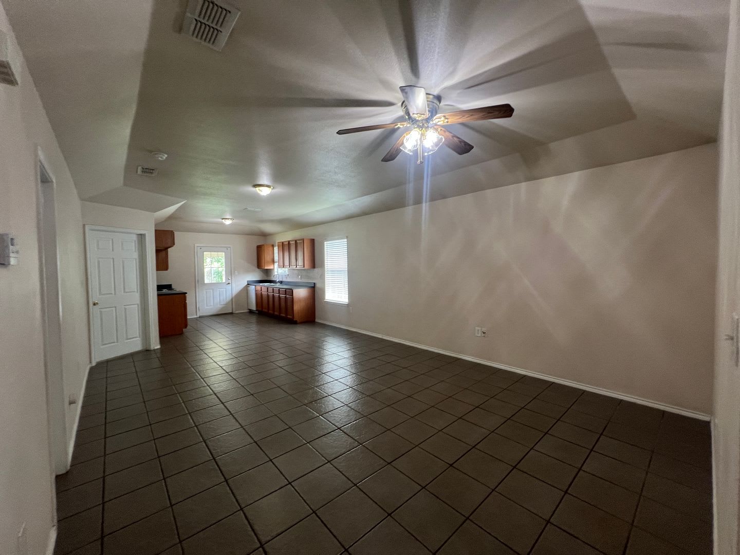 2 2 1 Duplex Near Hwy 46 Ceramic Tile Throughout No Carpet Covered Patio With Large Backyard Cisd – photo 2