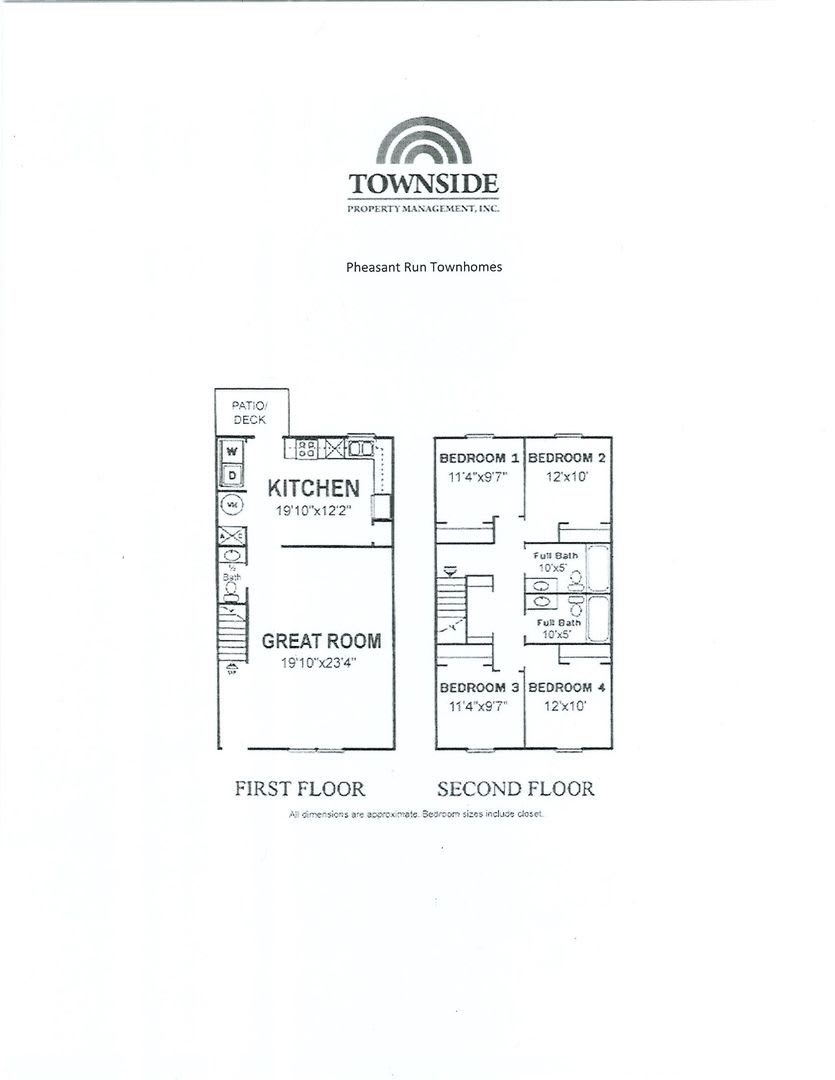 4 Bedroom 2.5 Bath Townhouse – photo 2