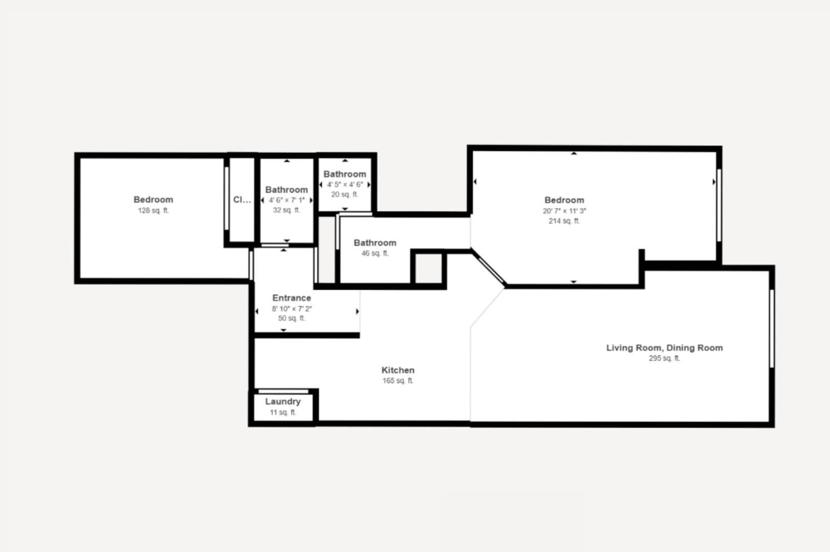 2Bed/2Bath Furnished Ground Floor Apartment at University/Sossaman! Move-In Ready on 11/05/2026! – photo 2
