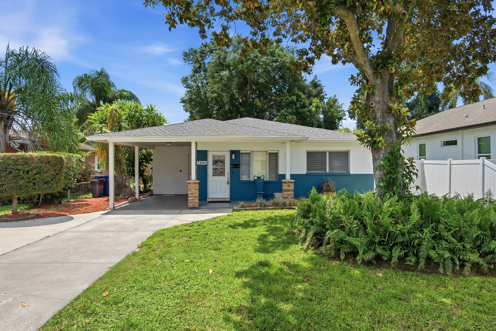 Charming 3-Bedroom West Tampa Home with Fenced Yard & Workshop – photo 1