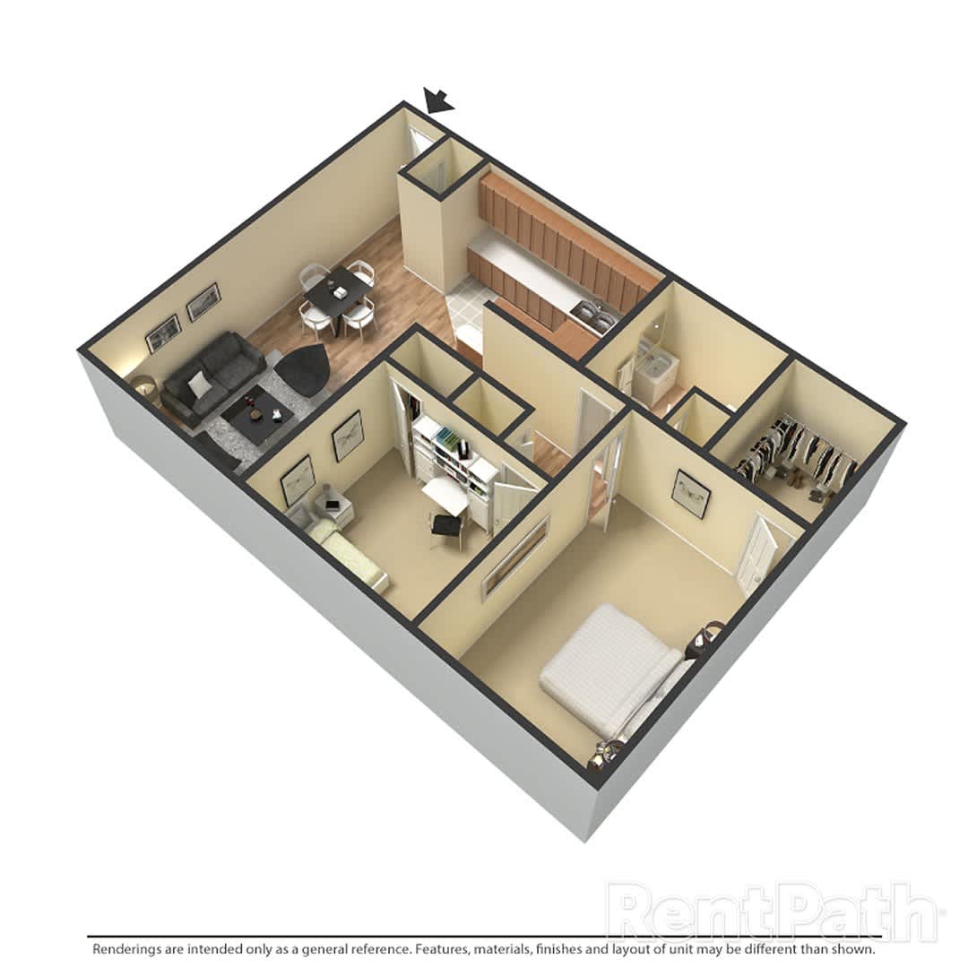 Large 1 2 Bedrooms Available Pet Friendly – photo 1