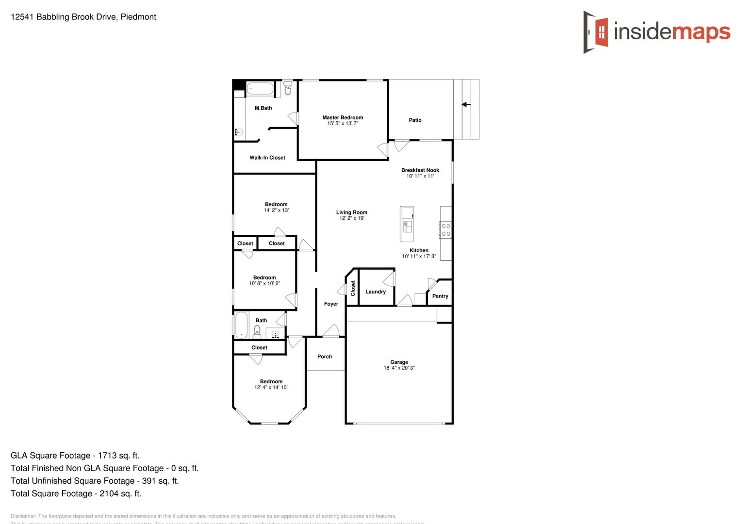 Spacious 4 Bedroom 2 Bath Home in Piedmont Schools – photo 3