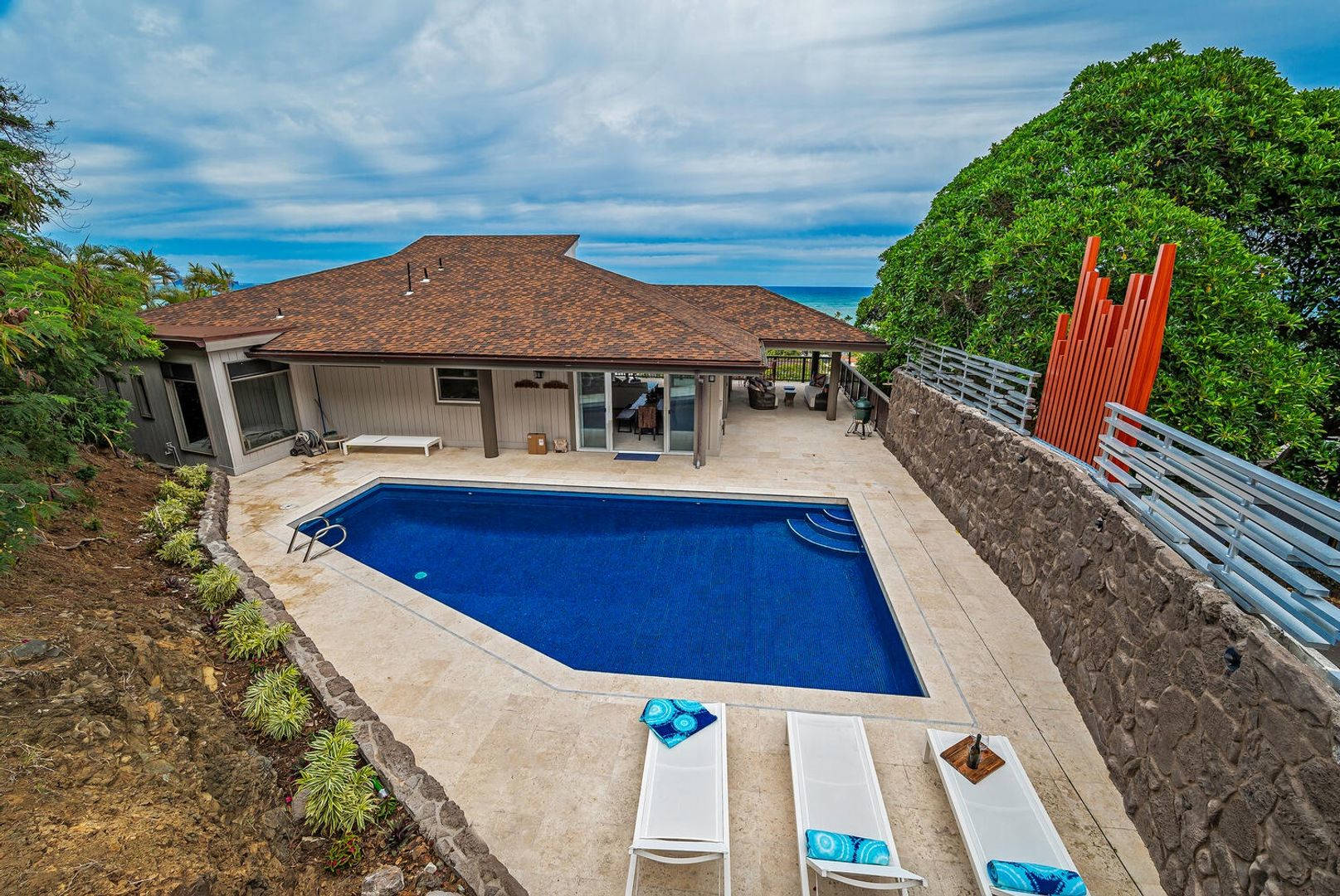 Hidden Mountainside Home w/ Private Pool, Ocean Views & soaking tub, Hale Lani – photo 3