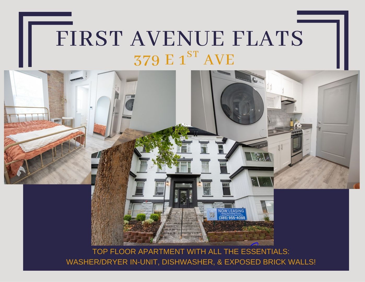 Beautifully Remodeled Apartment Home with Washer/Dryer in-Unit and Luxury Finishes! – photo 3