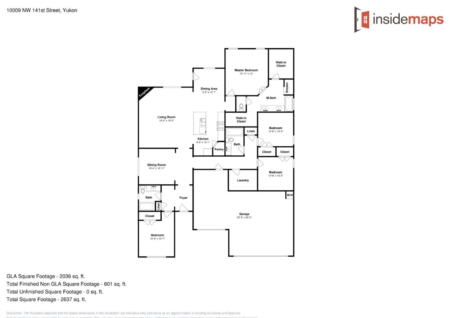 Luxury 4 Bed 3 Bath Home in Piedmont Schools with a 3 Car Garage and Storm Shelter Included – photo 3