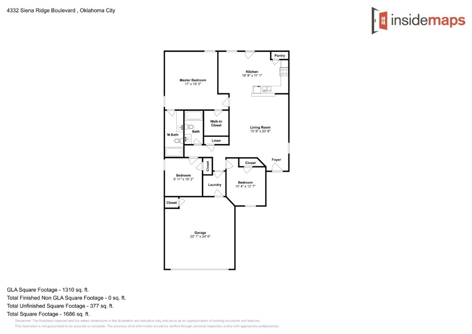 Beautiful 3 Bedroom 2 Bath Home In Mustang Schools – photo 3