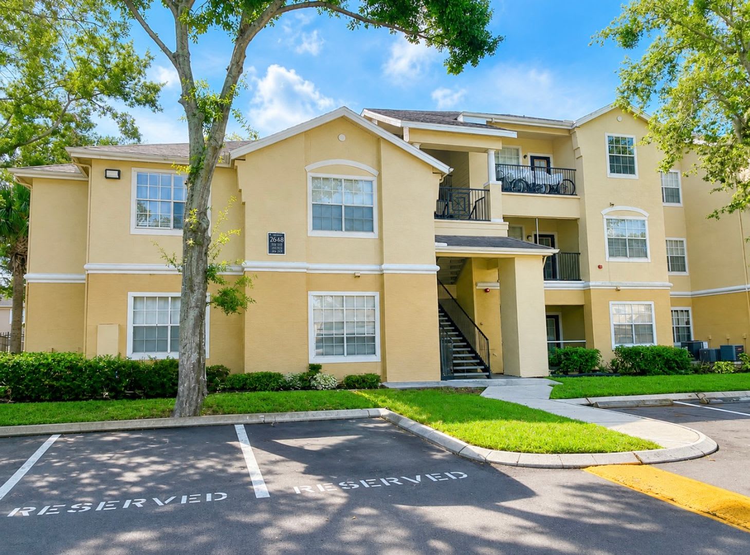 2 Bedroom 1 Bathroom Condo For Rent at 2468 Robert Trent Jones Drive Unit #212 Orlando, FL. 32835 – photo 1